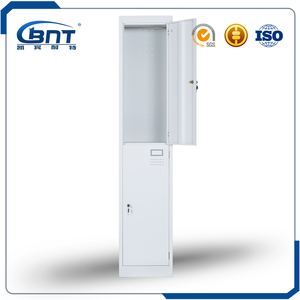 OEM Nhà Sản Xuất Kim Loại Lưu Trữ Tủ Quần Áo 2 Cửa Nhân Viên Phòng Tập Thể Dục Thép Locker - Product Image 2
