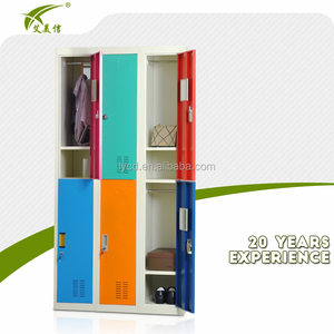 L'environnement 6 porte salle de bains <span class=keywords><strong>casier</strong></span> <span class=keywords><strong>métallique</strong></span> pour <span class=keywords><strong>vestiaire</strong></span> - Product Image 4