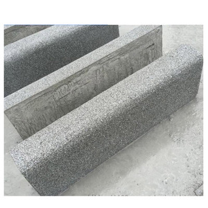 Pedra do <span class=keywords><strong>kerb</strong></span> de granito natural curvada por atacado-china fornecedor ao ar livre pedra pedra do jardim kerbstone/