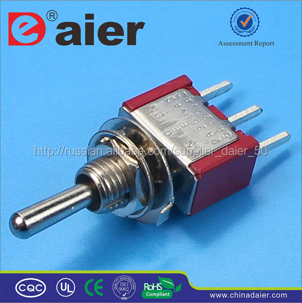 Daier MTS-103-A2 ON-OFF-ON 3A 125V Переключатель тумблерный