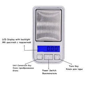 Cân điện tử nhỏ nhất Mini Dễ dàng mang theo Cân bằng trọng lượng bỏ túi Cân kỹ thuật số Thiết thực Trang sức 200g X 0,01g LCD - Product Image 4