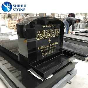 SH đá Trung Quốc đá granit Đen bia mộ tấm đen toàn bộ bia mộ và di tích - Product Image 4