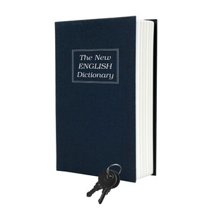 Caja de Seguridad, caja de almacenamiento de libros falsos con bloqueo de llave de diccionario - Product Image 3