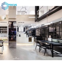 Meubles de design d'intérieur de café, décoration de café, comptoir de café, comptoirs de bar à café à vendre