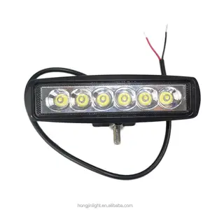 Hot sale 7" 18W LED 10-30V DC work light ATV 4X4 Off Road Light Lamp Fog Driving Bar SUV Car Truck Traile