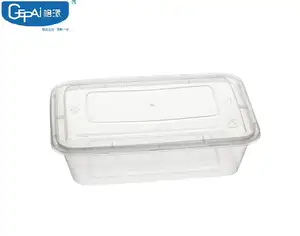 350ml disposable hot food delivery plastic fruit take out containers