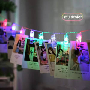1.2m 10 LED <strong>Photo</strong> Peg <strong>Clip</strong> <strong>String</strong> <strong>Light</strong> for Hanging Pictures Party Room Wedding Decoration - Product Image 6