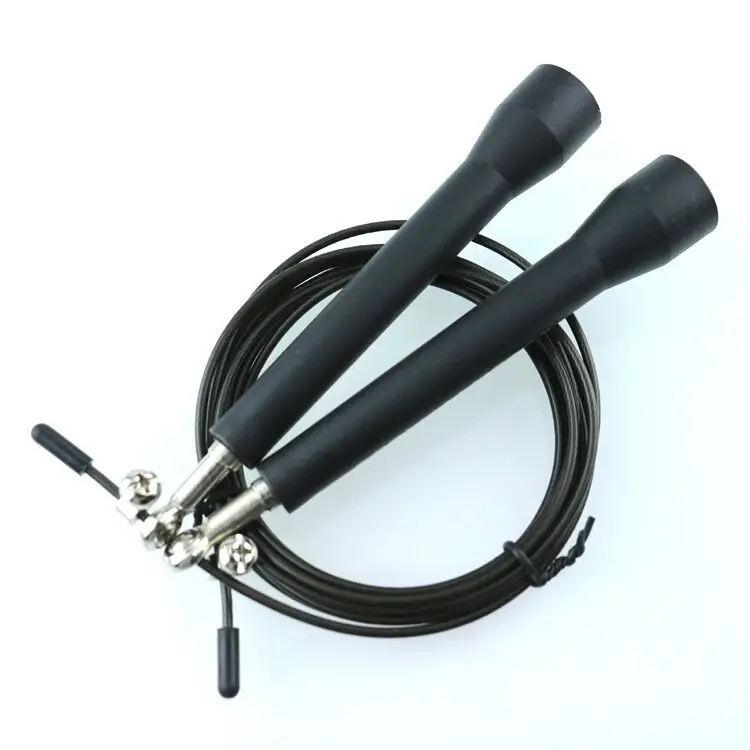 long plastic handle speed jump rope with bearing