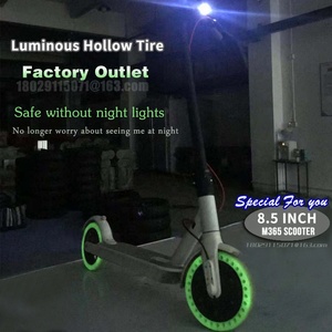 Xiao Mi M365 Kickscooter katı lastik 8.5 inç floresan desen kauçuk petek hücresel lastik <span class=keywords><strong>Scooter</strong></span> için - Product Image 5