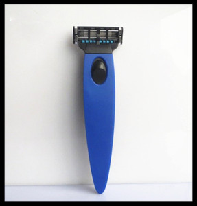 Gros <span class=keywords><strong>mach</strong></span> <span class=keywords><strong>5</strong></span> lame <span class=keywords><strong>rasoir</strong></span>, Bleu, rouge, jaune, noir couleur en plastique poignée - Product Image 3