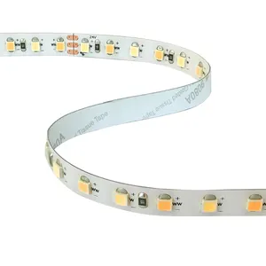 Tira de led branca dupla bicolor 2700-6500k cct 2835led, duas cores