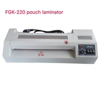 FGK-220 A4 plastifieuse de poche/vente en gros à l'intérieur équipement de papier plastifieuse