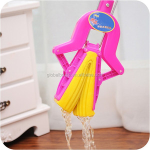 HQ523-1soft <strong>PVA</strong> Refill Roll <strong>Mops</strong> in India Telescopic Stainless Steel Handle Wonder <strong>Mop</strong>