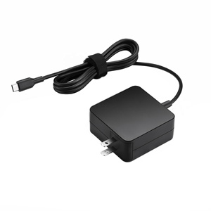 US/EU Plug 45W 65W 20V 15V 12V 3A 9V 5V2A USB Power Adapter untuk Hp/Lenovo/Asus Notebook 45W 65W USB Tipe C PD Charger Dinding