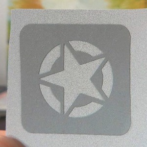 Adesivos de Segurança Reflexivos Impressos em DTF da Fábrica Yiwu Gillian, Patches de Tecido Ecológico para Chapéus - Product Image 2