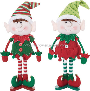 Nouvelle poupée en peluche de lutin pour enfants 2018, jouet en peluche doux personnalisé de qualité européenne, lutin de Noël en peluche - Product Image 2