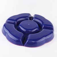 Assiette de service réutilisable en plastique PP écologique, best-seller des cadeaux électoraux 2024, idéale pour les collations