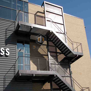 <span class=keywords><strong>Escaleras</strong></span> Metálicas Industriales <span class=keywords><strong>para</strong></span> Exteriores, Escalera de Hierro Fundido, Escalera Recta <span class=keywords><strong>para</strong></span> Exteriores - Product Image 6