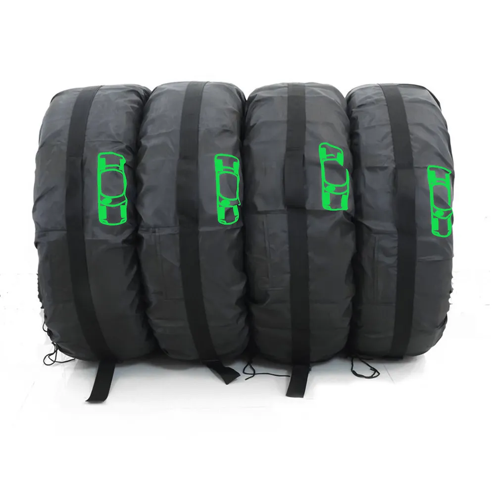 klytbc factory price waterproof polyester cheap durable wheel tire bag cover car wheel bags spare wheel tire bag covers for car