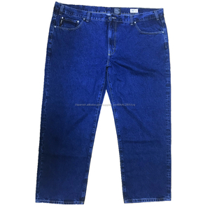 GZY material grueso talla grande trabajador overol vaqueros de 100% algodón jeans - Product Image 2