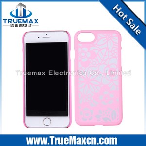 para el iphone 7 En Relieve Hueco Grande de <span class=keywords><strong>La</strong></span> Flor Caja de <span class=keywords><strong>la</strong></span> PC, Caja Del Teléfono de plástico para el iphone 7 - Product Image 2