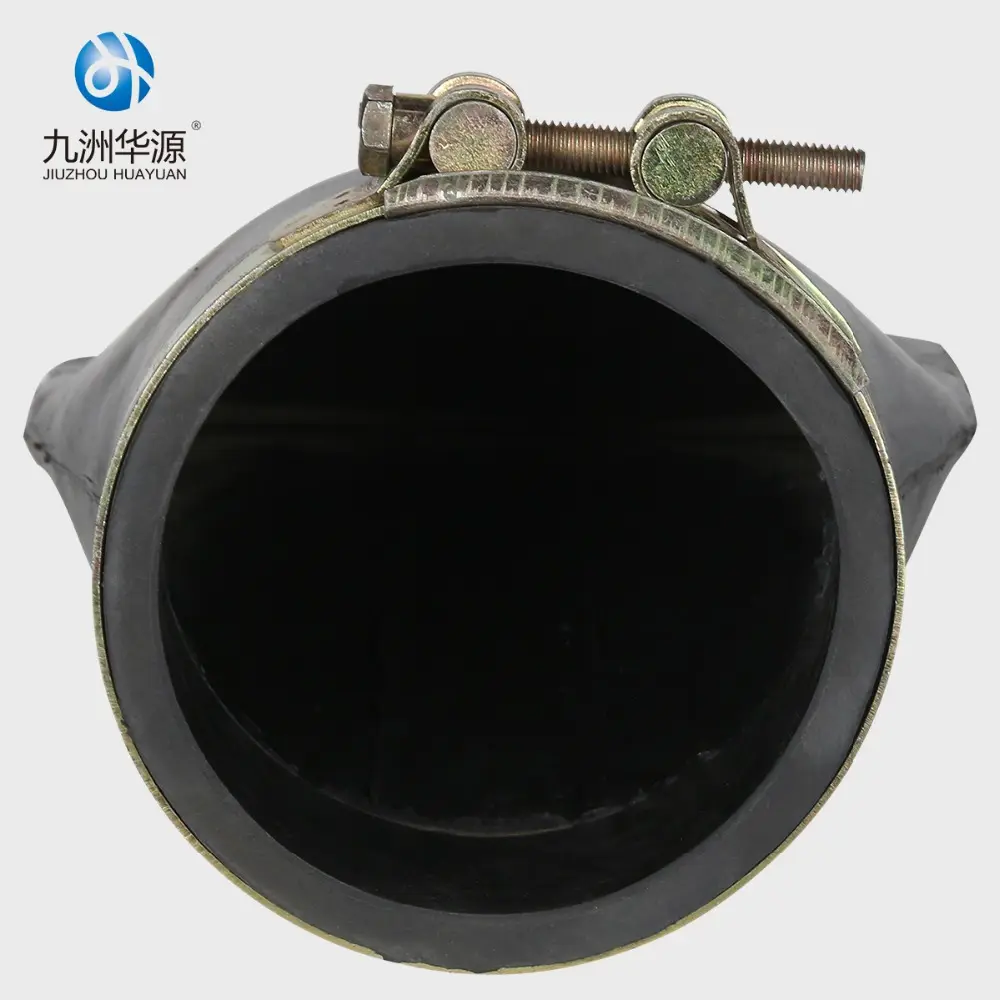 HuaYuan professional clamp type rubber duckbill check valve manufacturer price