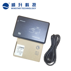 8 자리 HEX 형식 <span class=keywords><strong>USB</strong></span> <span class=keywords><strong>RFID</strong></span> 카드 리더 데스크탑 WS-RD06 <span class=keywords><strong>125</strong></span> <span class=keywords><strong>KHz</strong></span> 주파수 - Product Image 2