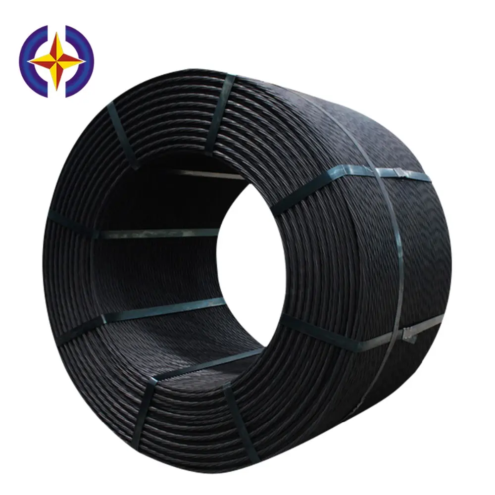 Hengxing Prestressed Concrete 7-Wire Strand 12.7ミリメートルLow Relaxation PC Strand Steel Wire