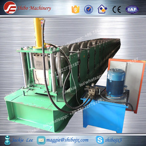 Más Populares color de chapa de acero de metal techo de ridge cap máquina formadora de <span class=keywords><strong>Canal</strong></span> de La Lluvia - Product Image 4