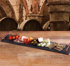Mejor venta de productos de <span class=keywords><strong>la</strong></span> boda pizarra piedra pizza placa - Product Image 4