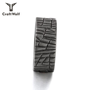 Mestiere Lupo Personalizzato gioielli fatti a mano di vendita caldo 2020 Vintage Irregolare inciso <span class=keywords><strong>Anelli</strong></span> In Acciaio Inox per l'<span class=keywords><strong>uomo</strong></span> le donne - Product Image 3