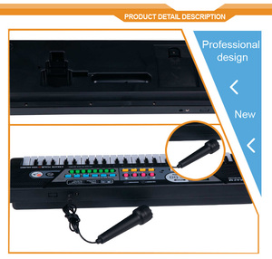 <span class=keywords><strong>Piano</strong></span> électronique pour enfants à 49 touches, fonctionne sur piles, <span class=keywords><strong>jeux</strong></span>, orgue, clavier - Product Image 3