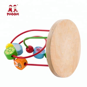 Jardin miroir enfants jouet éducatif enfants en bois perle <span class=keywords><strong>labyrinthe</strong></span> pour les tout-petits 1 + - Product Image 2