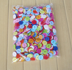คุณภาพสูงรอบเรซิ่น Mini ปุ่มเล็กๆเครื่องมือเย็บผ้าตกแต่ง Scrapbooking เสื้อผ้า DIY อุปกรณ์เสริม - Product Image 5