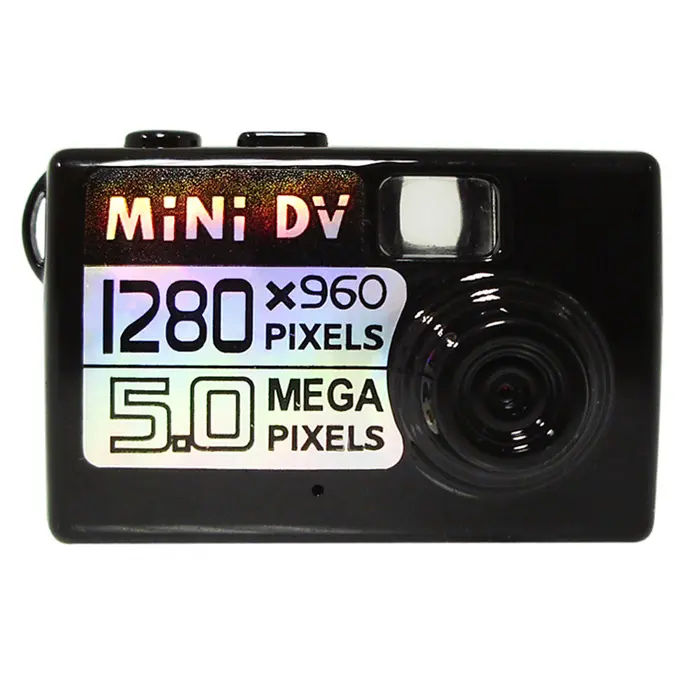 Mini Máy Ảnh 5.0 Mega Pixels Máy Ảnh Kỹ Thuật Số Video Với 720P HD Video Siêu Mini Video Máy Ảnh Hỗ Trợ Thẻ Lên Đến 16GB