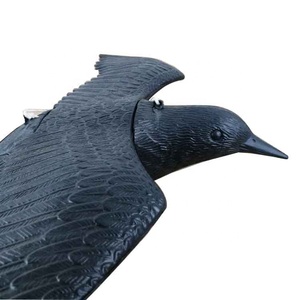 Prix usine Offre Spéciale oiseau peur oiseau corneille suspendus battant faucon leurre volant corneille leurre à vendre - Product Image 5