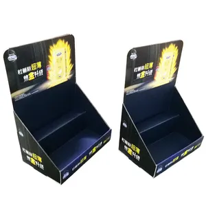 Benutzerdefinierte Karton Gedruckt Well Einzelhandel Spielzeug Zähler Display Papier Box für Kondom