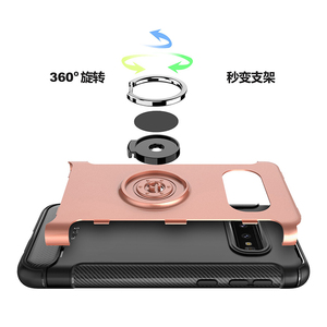 Mosaïque 360 Anneau en métal Support De Téléphone En Fiber De Carbone Pour Samsung <span class=keywords><strong>Galaxy</strong></span> <span class=keywords><strong>S10E</strong></span> Couverture Arrière - Product Image 5
