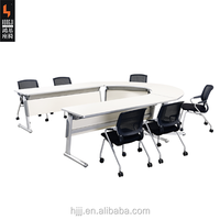 Table de bureau pliable pour salle informatique et table de conférence pliable