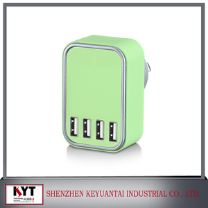 2016 Nueva 5V4. 5A <span class=keywords><strong>22.5</strong></span> <span class=keywords><strong>W</strong></span> 4 puertos usb <span class=keywords><strong>cargador</strong></span> <span class=keywords><strong>de</strong></span> pared con KC, CE, FCC, ROHS para todos los teléfonos móviles - Product Image 4