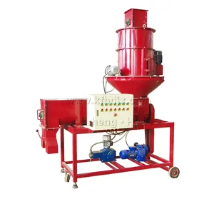 Oil seeds flax sunflower seed treater corn grain coating machine