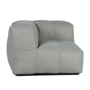 ชุดโซฟาเข้ามุมแบบโมดูลาร์สไตล์ใหม่ โซฟาบีนแบ็กคอนกรีต กันน้ำ สำหรับลานเฉลียง สวนกลางแจ้ง โซฟาพักผ่อนแบบบีนแบ็ก - Product Image 1