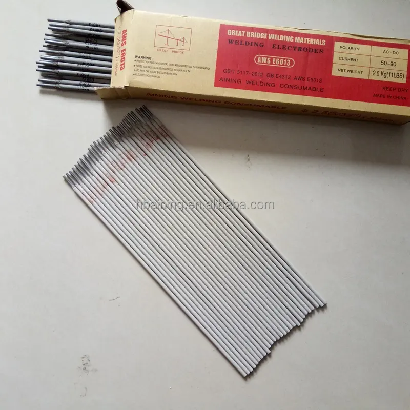 j38 12 e6013 welding electrode price China High quality welding electrode E6013 7018 6010 6011 welding rod on sale