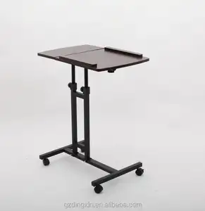 Ahşap laptop standı döner ayarlanabilir katlanır dizüstü bilgisayar masası taşınabilir stant (DX-BJ14)