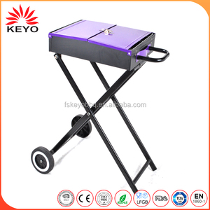 Parrilla de <span class=keywords><strong>barbacoa</strong></span> de carbón Parrilla de Carbón de <span class=keywords><strong>BARBACOA</strong></span> Portátil plegable carro de la compra para La Venta - Product Image 2