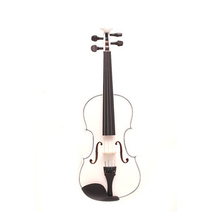 Violino Elettrico Bianco Fatto a Mano Più Economico in Vendita - Product Image 2