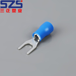 무료 샘플 제공, 100PCS SV2-6 절연 스페이드 터미널, 케이블 와이어 버트 커넥터, 전기 크림프 터미널 - Product Image 5