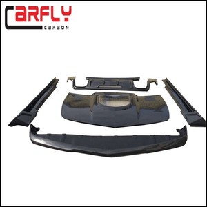POUR CHEVROLET <span class=keywords><strong>CAMARO</strong></span> OEM STYLE JUPES LATÉRALES KITS DE CORPS EN FIBRE DE CARBONE - Product Image 3