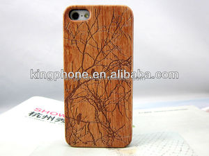 Exquis <span class=keywords><strong>sapelli</strong></span> ultrathin PC et étui en <span class=keywords><strong>bois</strong></span> ( peinture en caoutchouc ) pour iphone5, Sculpture cas de téléphone - Product Image 1