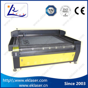 1610 de tela de alimentación automática máquina de corte por láser de superficie plana - Product Image 1